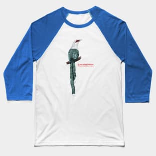 Green-billed Malkoha | Phaenicophaeus tristis Baseball T-Shirt